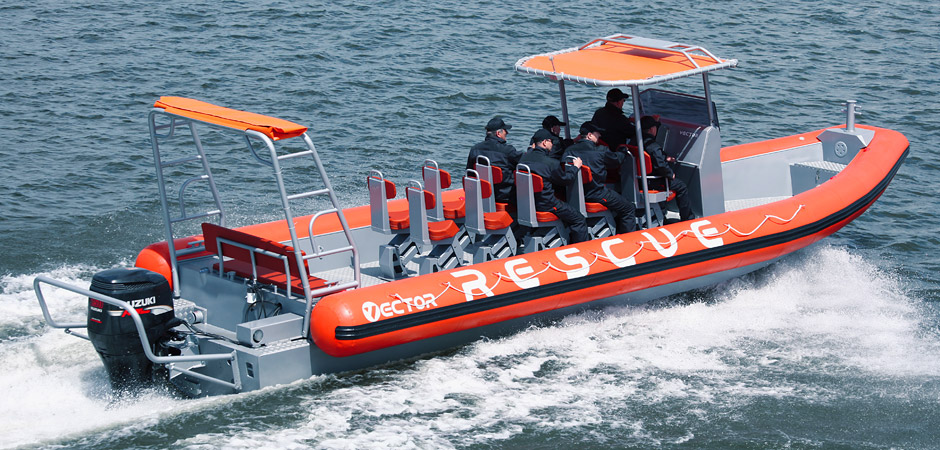 RIB 1100 RESCUE rigid inflatable boat